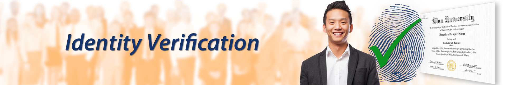 Solutions - Identity Verification logo background